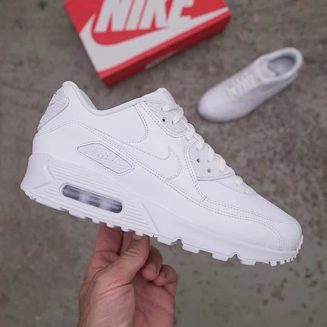 Nike Air Max 90 Triple White Nike sneaker in triple white