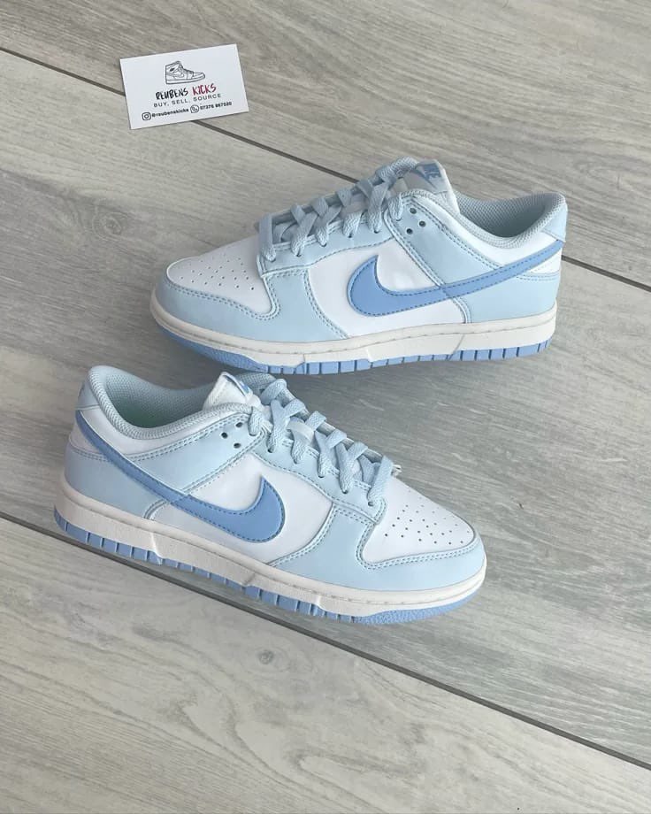 Nike Dunk Low Ice Blue Nike sneaker in white / ice blue