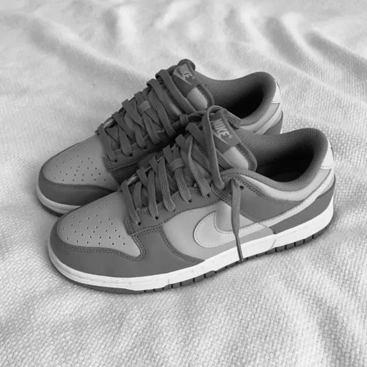 Nike Dunk Low Grey Fog Nike sneaker in grey / white
