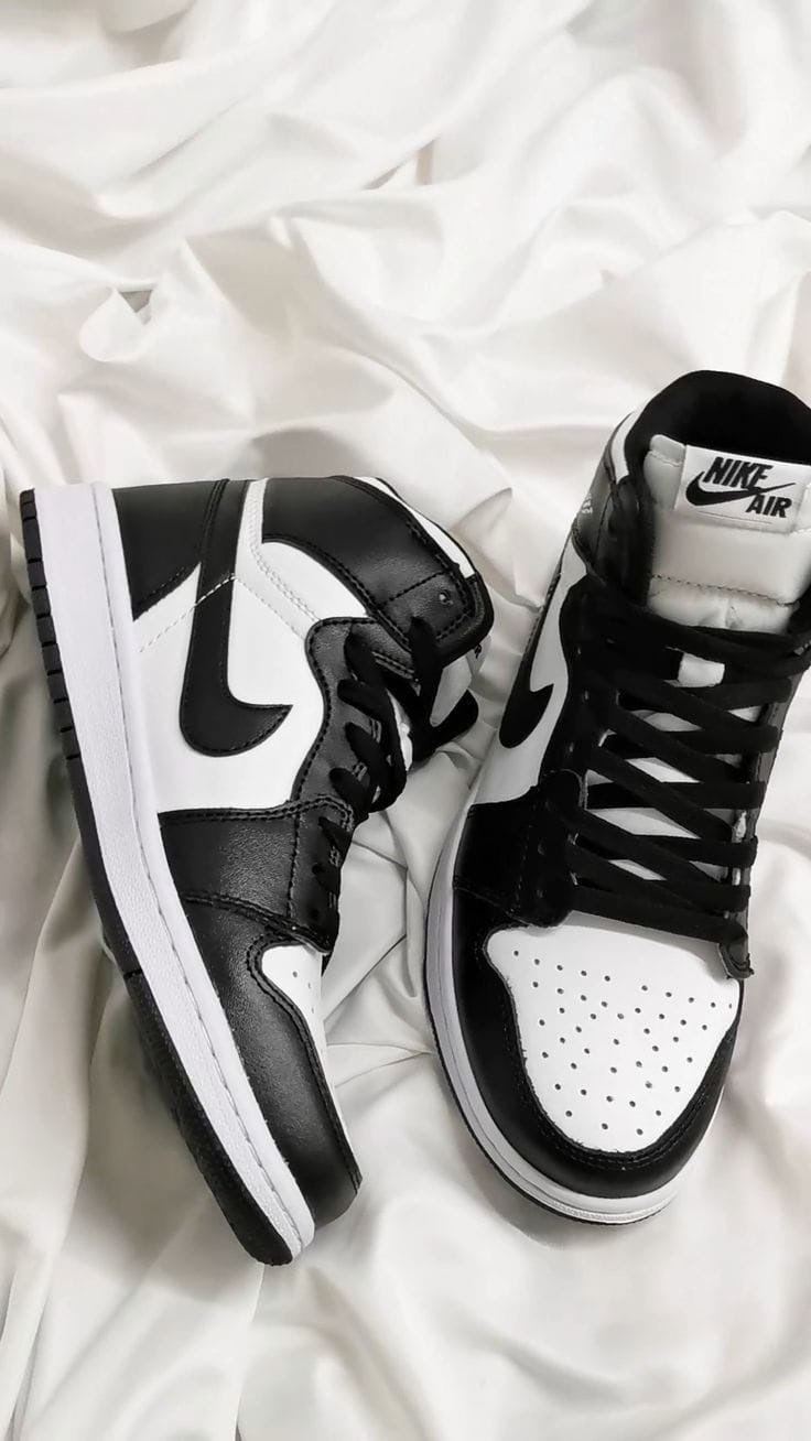 Air Jordan 1 High Panda Jordan sneaker in black / white