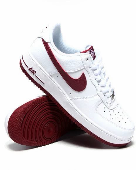 Nike Air Force 1 Team Red Nike sneaker in white / team red